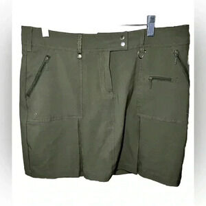 GGBlue Women Olive Green Skort 8